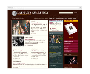 Point Five Lapham's Quarterly website