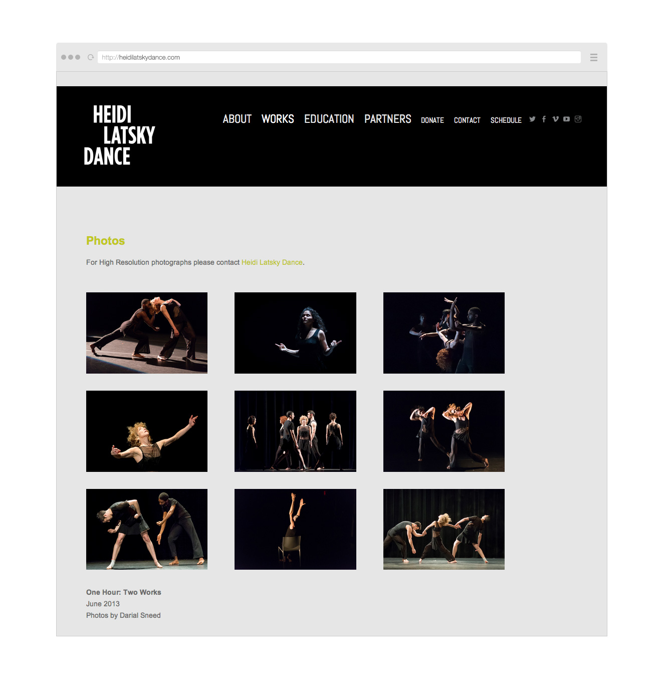 Point Five Heidi Latsky Dance website